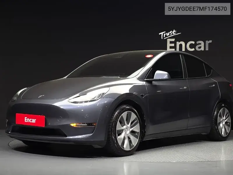 TESLA MODEL Y 2021, VIN 5YJYGDEE7MF174570