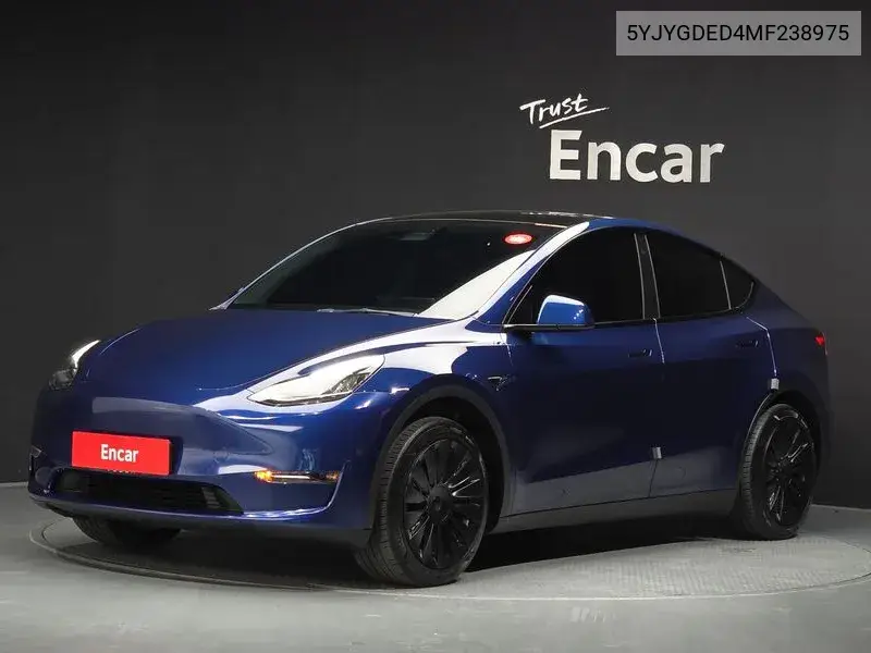 TESLA MODEL Y 2021, VIN 5YJYGDED4MF238975