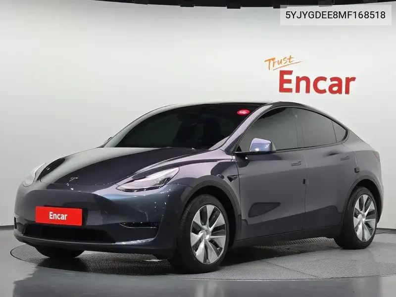 TESLA MODEL Y 2021, VIN 5YJYGDEE8MF168518
