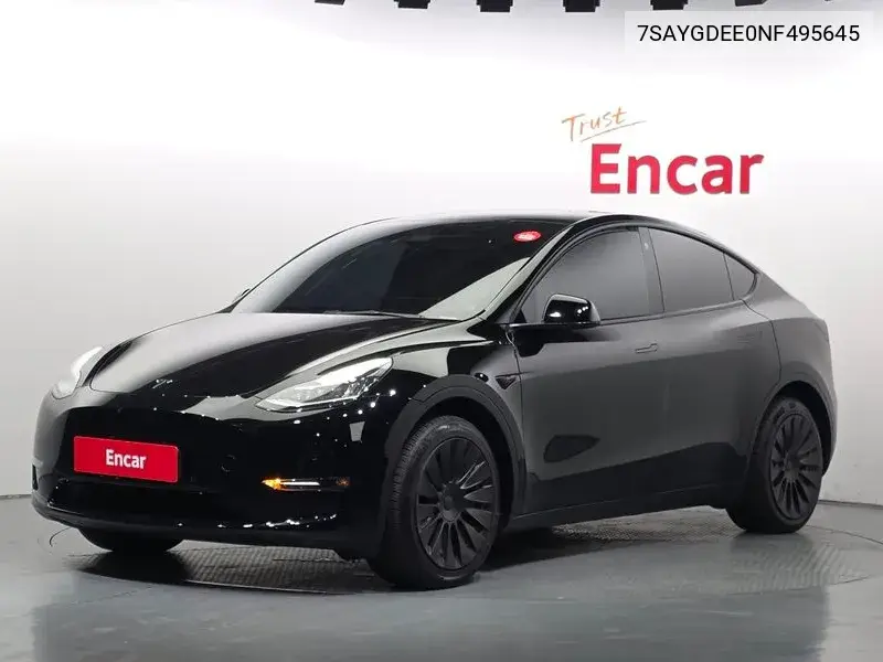 TESLA MODEL Y 2022, VIN 7SAYGDEE0NF495645