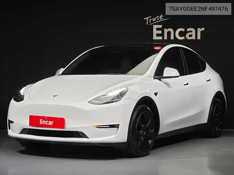 TESLA MODEL Y 2022, VIN 7SAYGDEE2NF497476