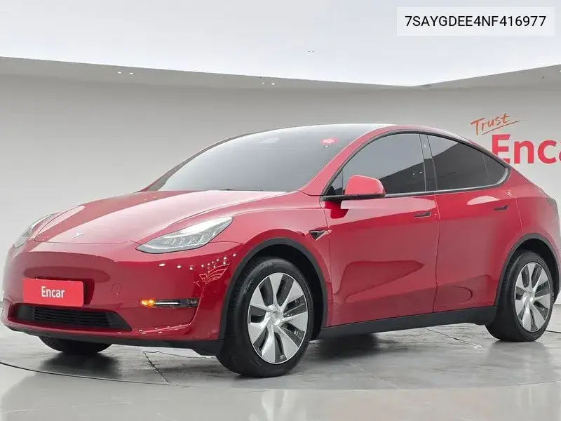 TESLA MODEL Y 2022, VIN 7SAYGDEE4NF416977