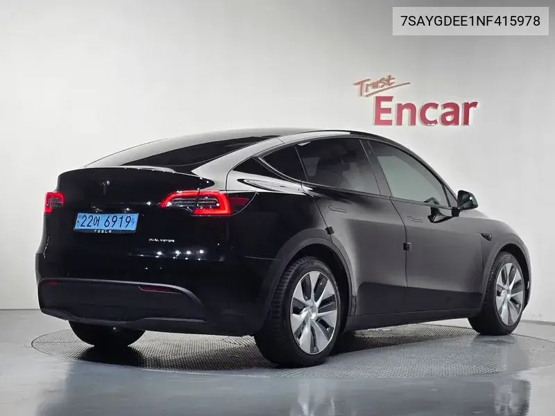 TESLA MODEL Y 2022, VIN 7SAYGDEE1NF415978