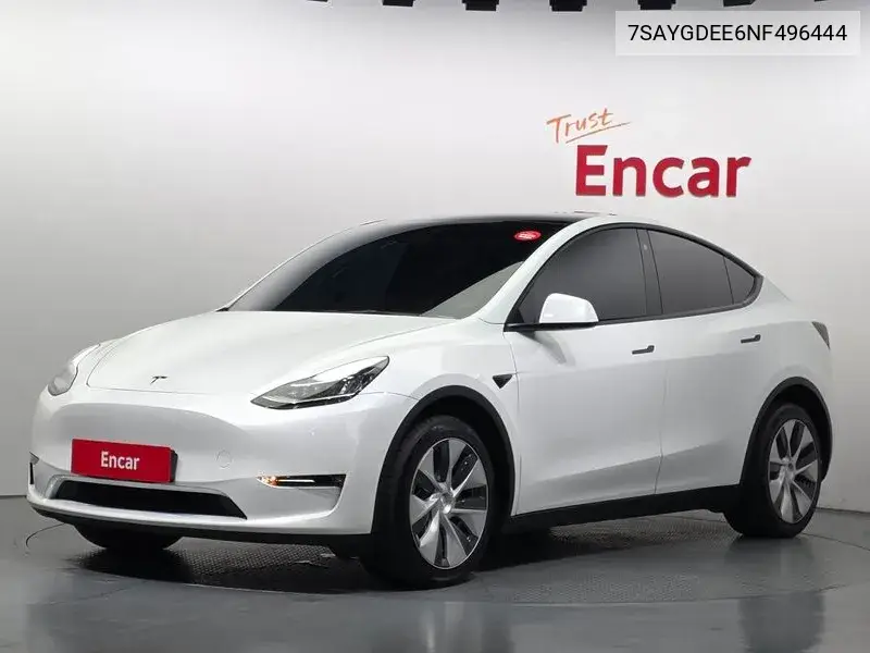 TESLA MODEL Y 2022, VIN 7SAYGDEE6NF496444