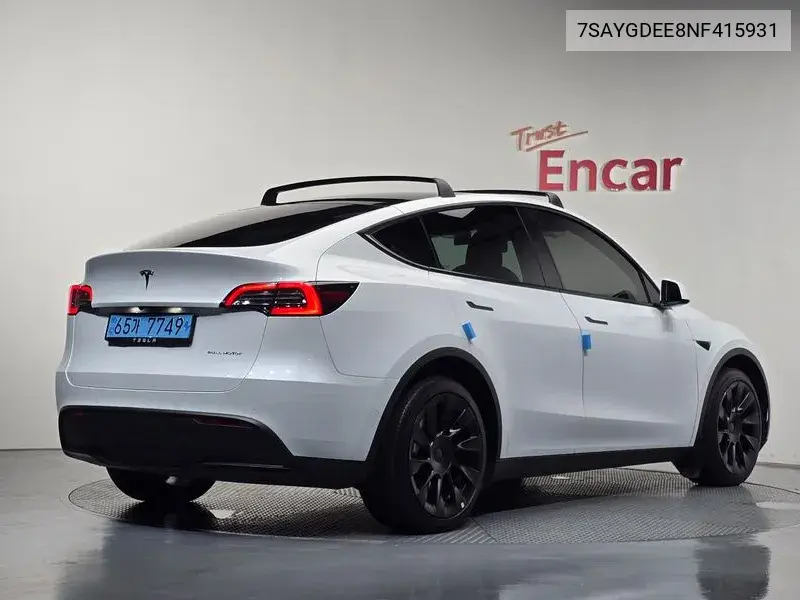 TESLA MODEL Y 2022, VIN 7SAYGDEE8NF415931