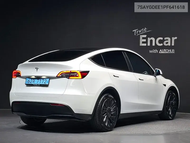 TESLA MODEL Y 2023, VIN 7SAYGDEE1PF641618