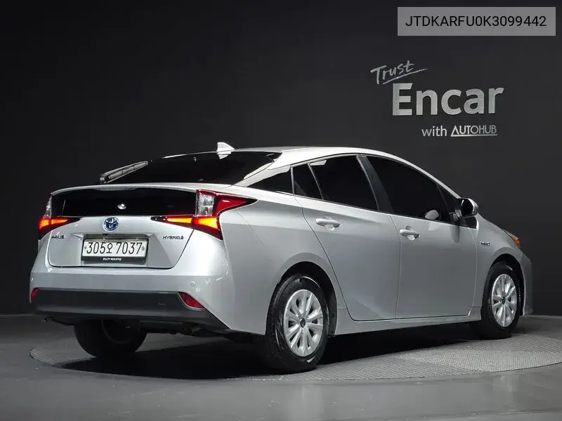 TOYOTA PRIUS 2019, VIN JTDKARFU0K3099442