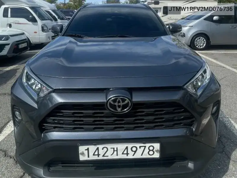 TOYOTA RAV 4 2021, VIN JTMW1RFV2MD076736