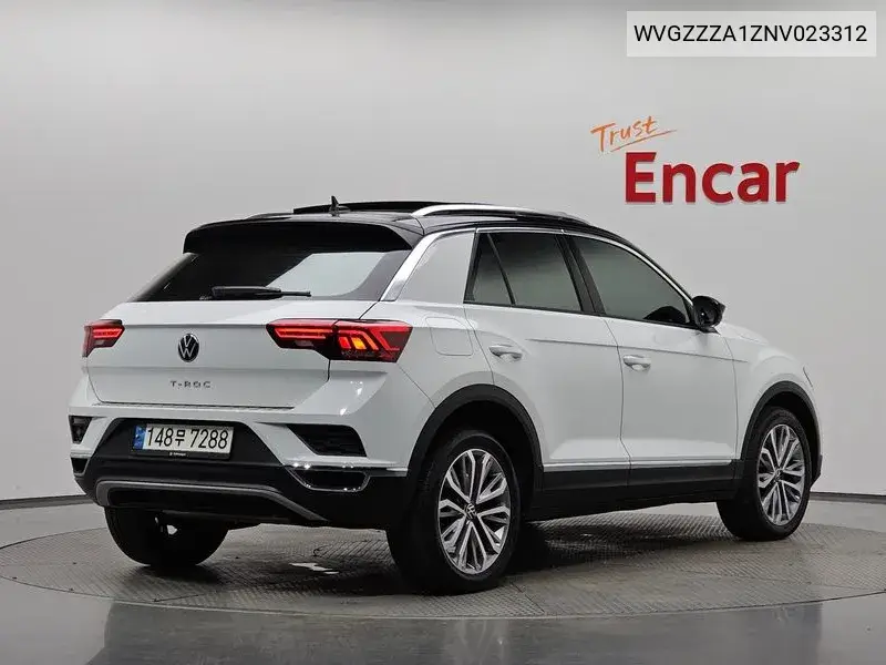 VOLKSWAGEN T-ROC 2021, VIN WVGZZZA1ZNV023312
