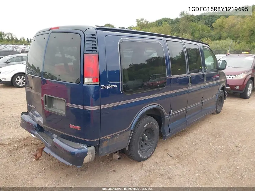 2000 GMC SAVANA VIN 1GDFG15R8Y1219695 — фото 4
