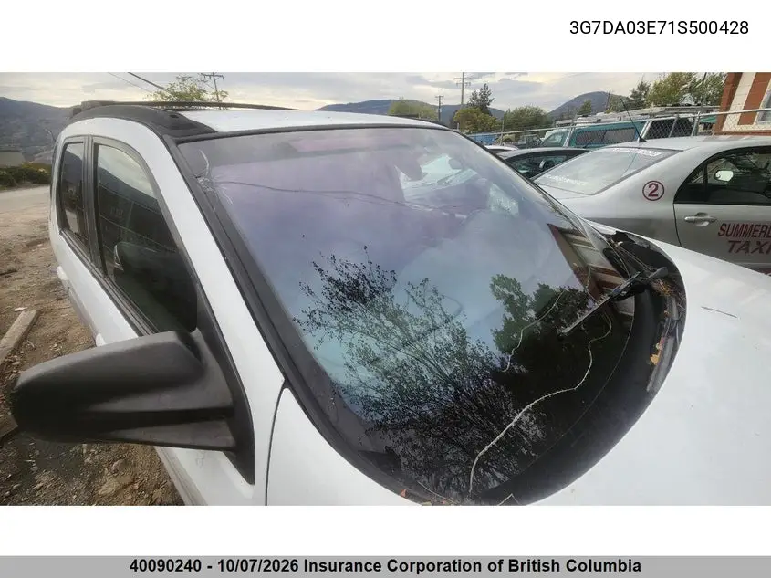 2001 PONTIAC AZTEK VIN 3G7DA03E71S500428 — фото 10