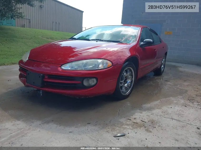 2001 DODGE INTREPID VIN 2B3HD76V51H599267 — фото 2