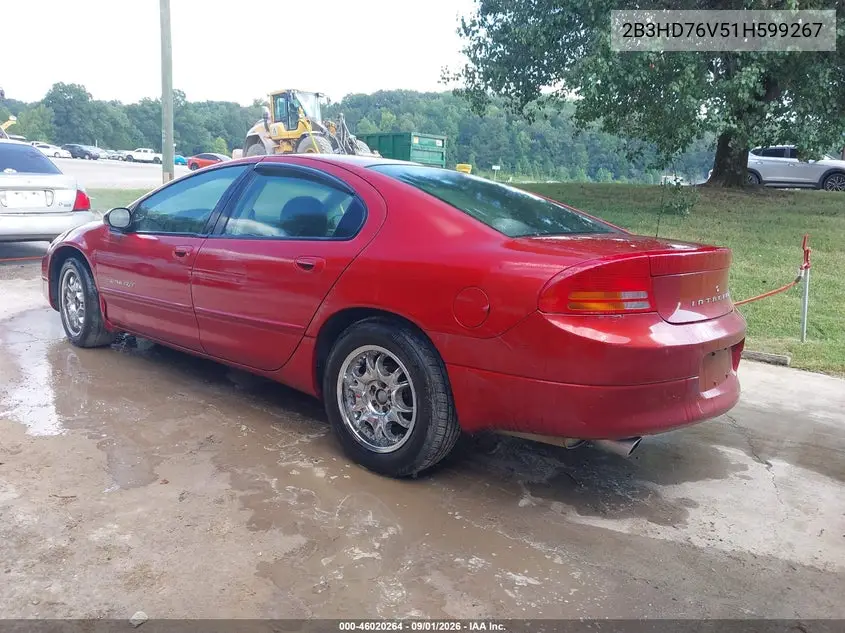 2001 DODGE INTREPID VIN 2B3HD76V51H599267 — фото 3