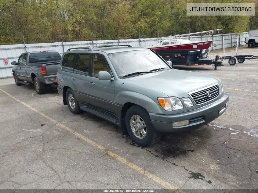 LEXUS LX 2001, VIN JTJHT00W513503860