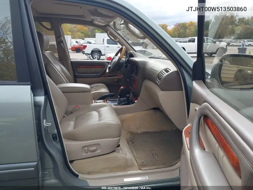 2001 LEXUS LX VIN JTJHT00W513503860 — фото 5