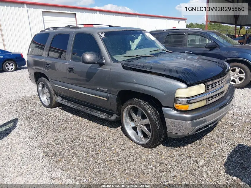 CHEVROLET TAHOE 2002, VIN 1GNEC13V92R295860