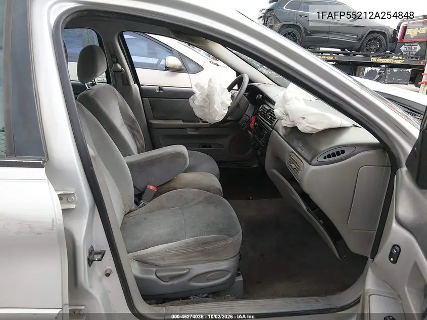 2002 FORD TAURUS VIN 1FAFP55212A254848 — фото 5