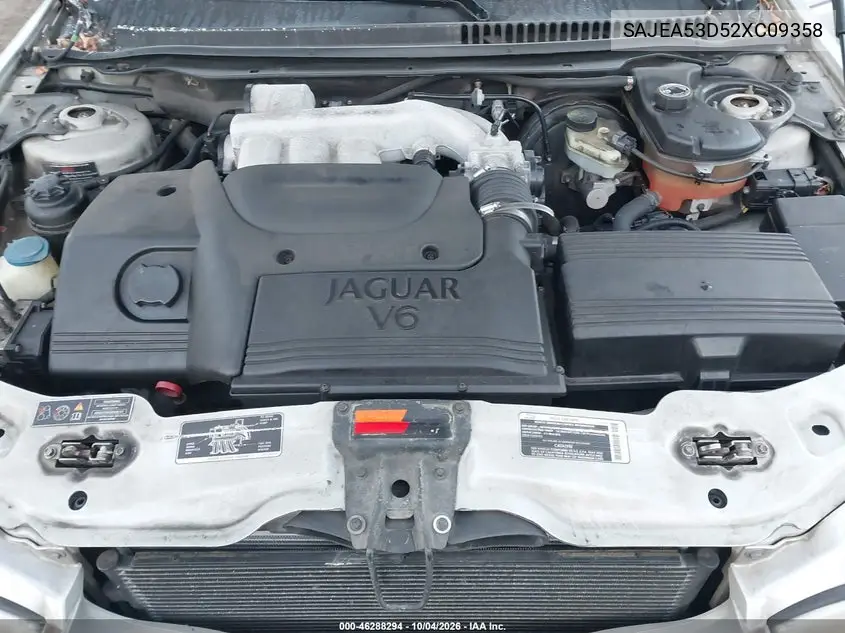 2002 JAGUAR X-TYPE VIN SAJEA53D52XC09358 — фото 10