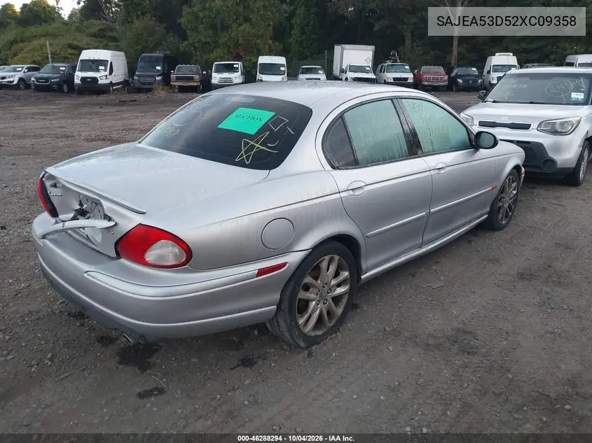 2002 JAGUAR X-TYPE VIN SAJEA53D52XC09358 — фото 4