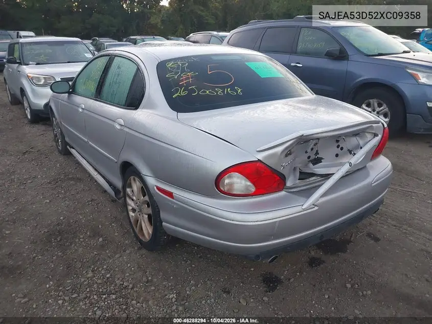 2002 JAGUAR X-TYPE VIN SAJEA53D52XC09358 — фото 6