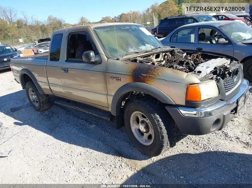 FORD RANGER 2002, VIN 1FTZR45EX2TA28009