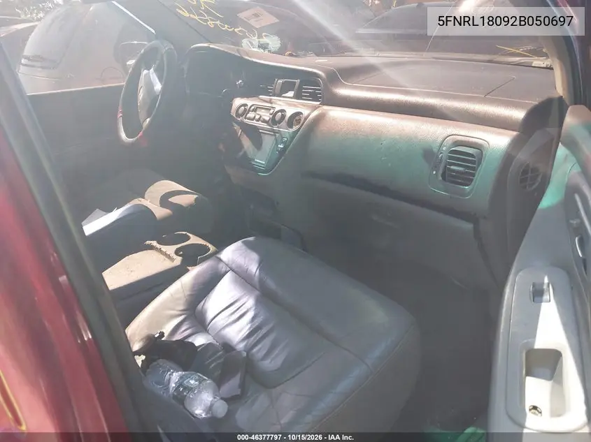 2002 HONDA ODYSSEY VIN 5FNRL18092B050697 — фото 5