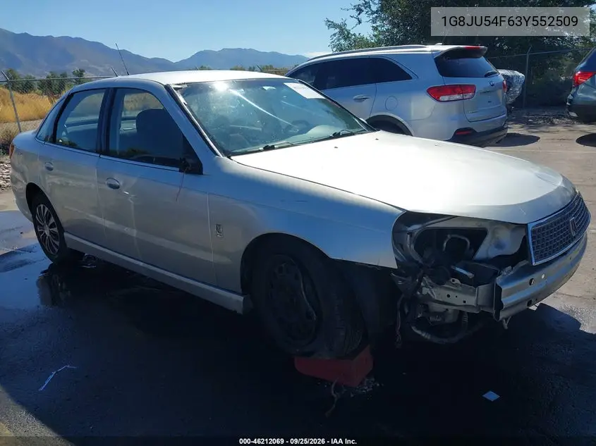 SATURN LW 2003, VIN 1G8JU54F63Y552509