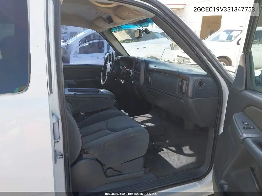 2003 CHEVROLET SILVERADO VIN 2GCEC19V331347753 — фото 5