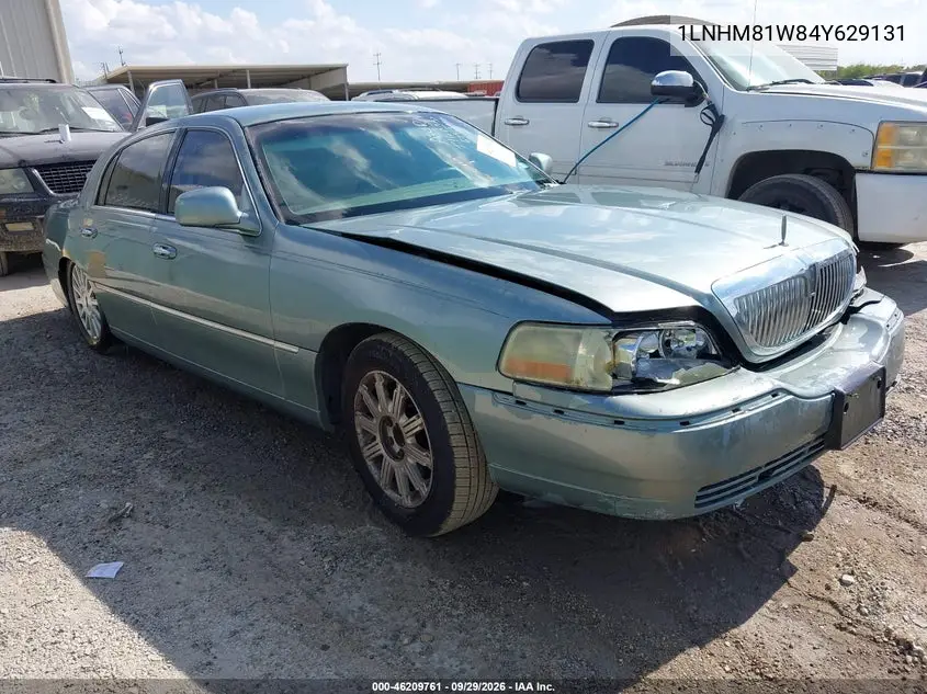 LINCOLN TOWN CAR 2004, VIN 1LNHM81W84Y629131