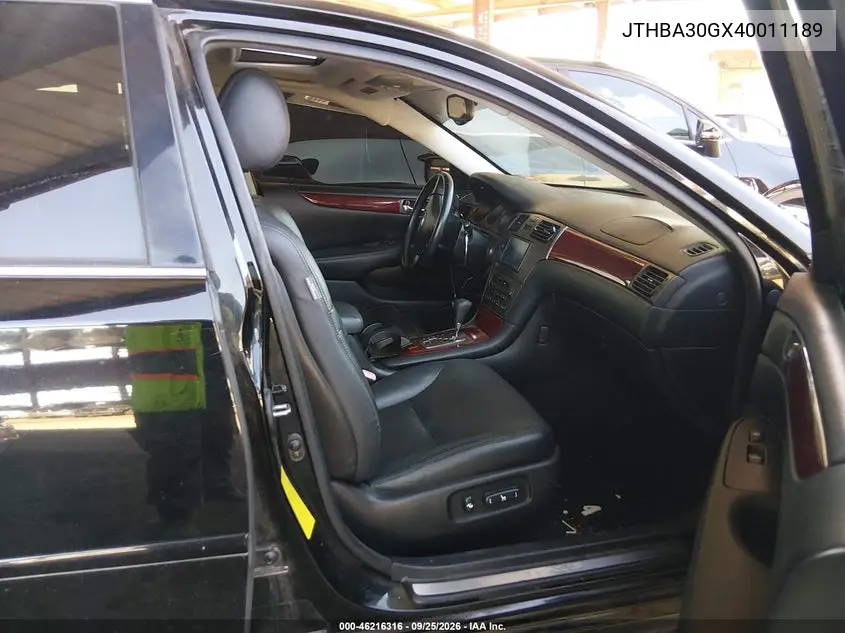 2004 LEXUS ES VIN JTHBA30GX40011189 — фото 5