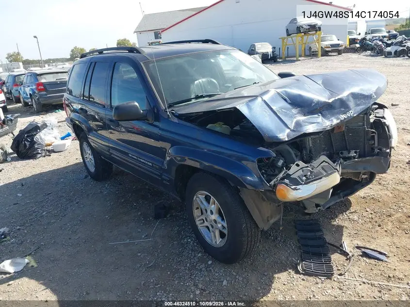 JEEP GRAND CHEROKEE 2004, VIN 1J4GW48S14C174054