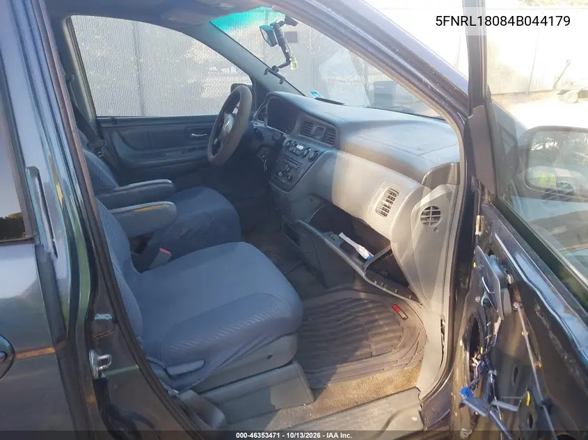 2004 HONDA ODYSSEY VIN 5FNRL18084B044179 — фото 5
