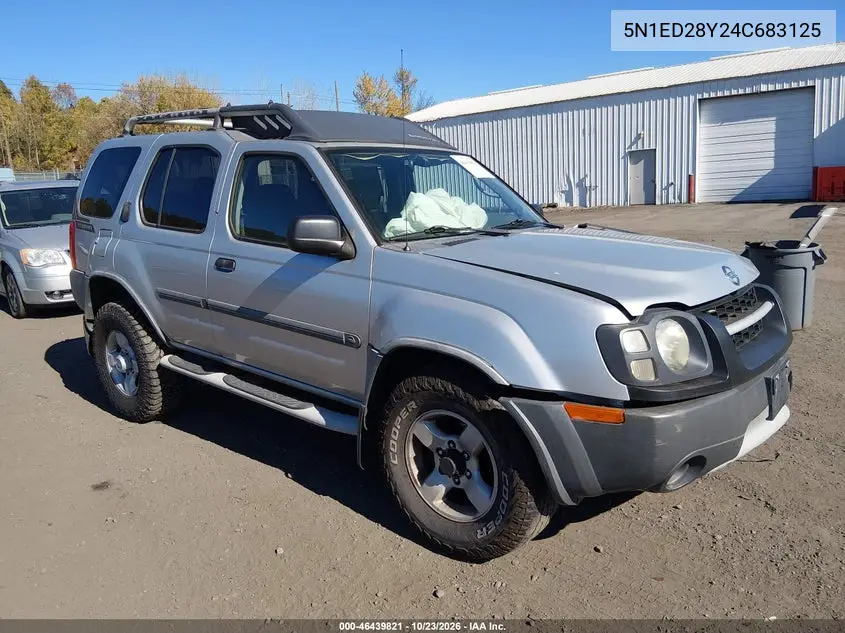 NISSAN XTERRA 2004, VIN 5N1ED28Y24C683125