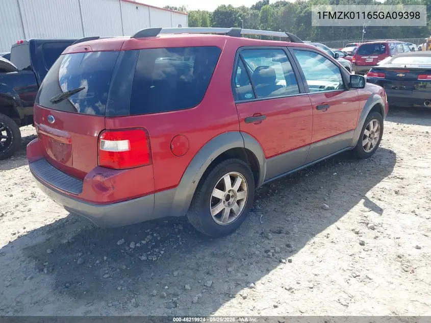 2005 FORD FREESTYLE VIN 1FMZK01165GA09398 — фото 4