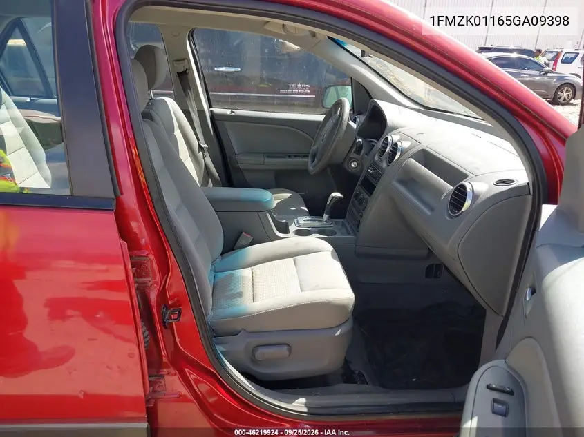 2005 FORD FREESTYLE VIN 1FMZK01165GA09398 — фото 5