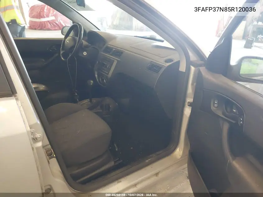 2005 FORD FOCUS VIN 3FAFP37N85R120036 — фото 5