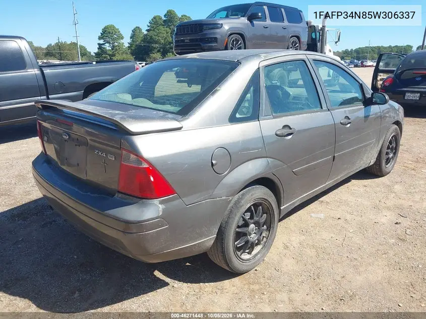 2005 FORD FOCUS VIN 1FAFP34N85W306337 — фото 4