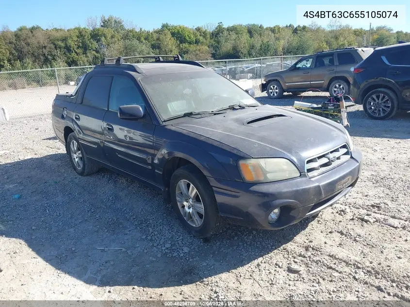 SUBARU BAJA 2005, VIN 4S4BT63C655105074