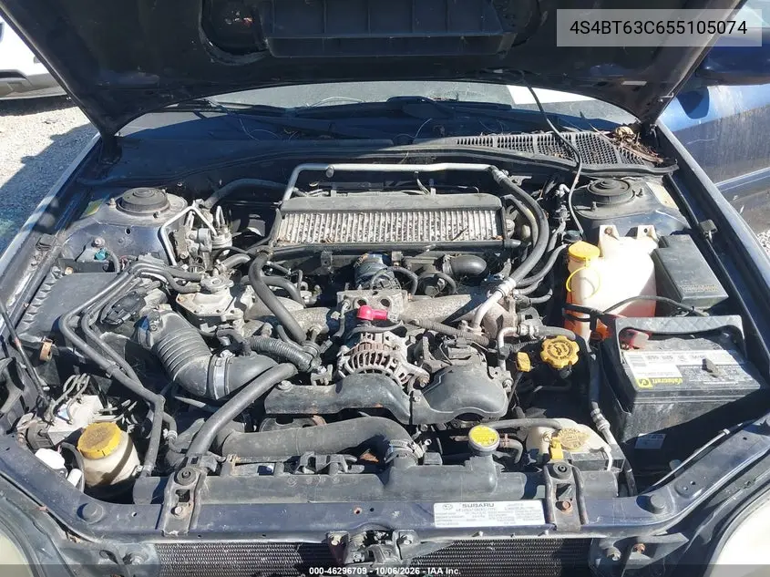 2005 SUBARU BAJA VIN 4S4BT63C655105074 — фото 10