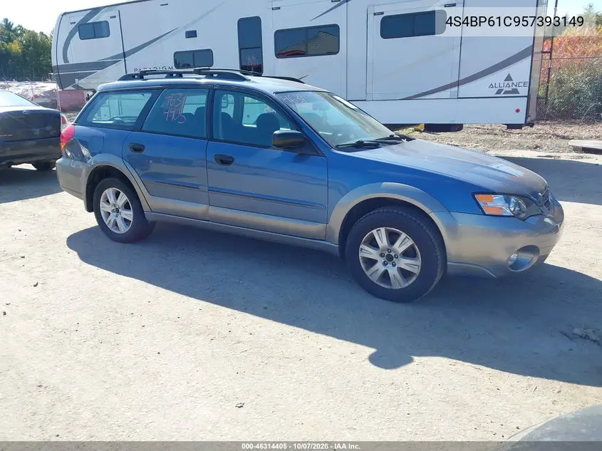 SUBARU OUTBACK 2005, VIN 4S4BP61C957393149