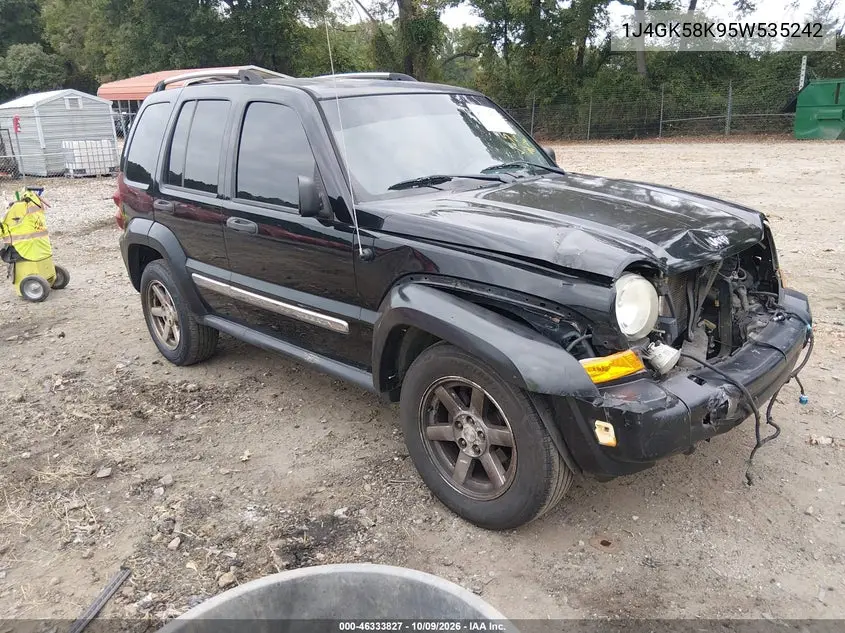 JEEP LIBERTY (NORTH AMERICA) 2005, VIN 1J4GK58K95W535242