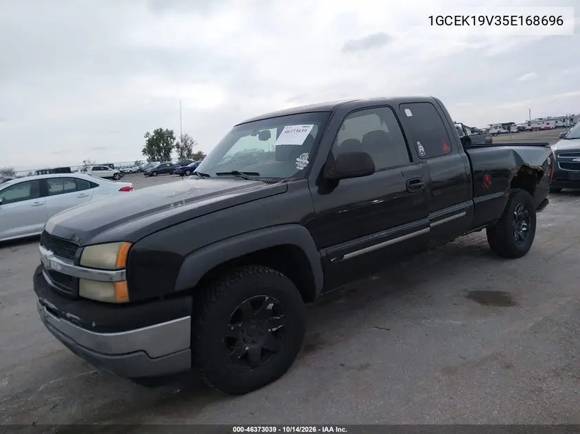 2005 CHEVROLET SILVERADO VIN 1GCEK19V35E168696 — фото 2