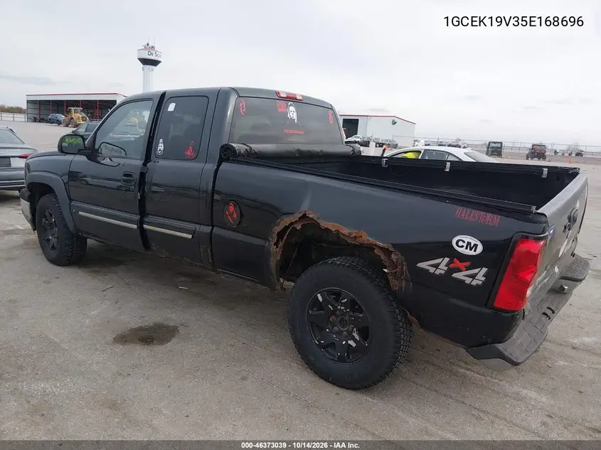 2005 CHEVROLET SILVERADO VIN 1GCEK19V35E168696 — фото 3