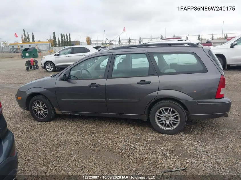 2006 FORD FOCUS VIN 1FAFP36N86W240175 — фото 14