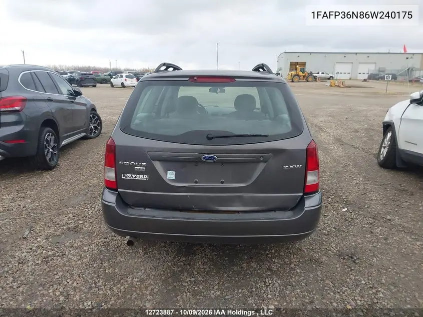 2006 FORD FOCUS VIN 1FAFP36N86W240175 — фото 16