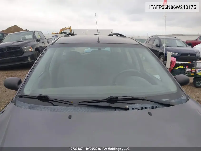 2006 FORD FOCUS VIN 1FAFP36N86W240175 — фото 17