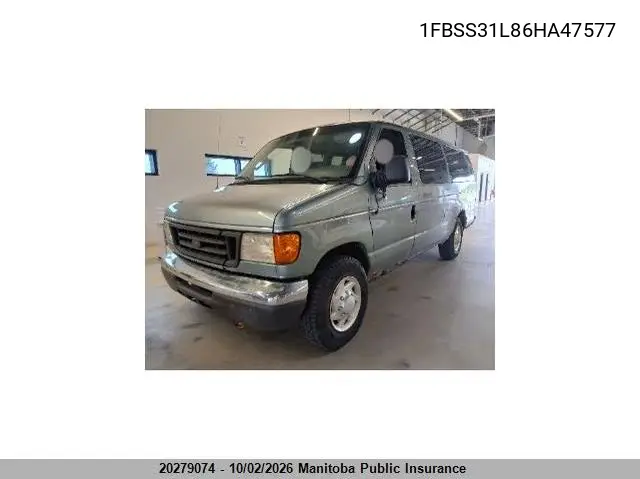 2006 FORD ECONOLINE VIN 1FBSS31L86HA47577 — фото 2