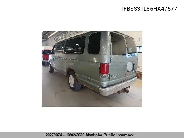 2006 FORD ECONOLINE VIN 1FBSS31L86HA47577 — фото 3
