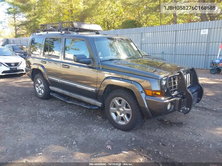 JEEP COMMANDER 2006, VIN 1J8HG58276C168588