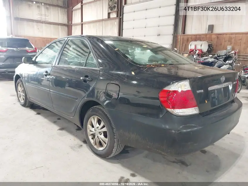 2006 TOYOTA CAMRY VIN 4T1BF30K26U633204 — фото 3